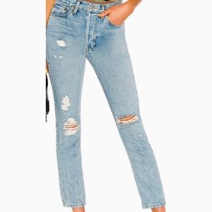 Re/Done Originals High Rise Straight